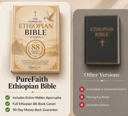 PureFaith Ethiopian Bible – Complete 88-Book Edition